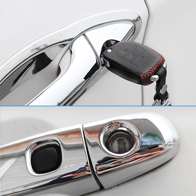 Luxurious Chrome Door Handle Cover Trim Set for Subaru Forester 2013 2014 2015 2016 2017 2018 SJ Accessories Car Stickers