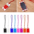 Necklace Lanyard Universal Silicone phone Case For iphone X 6s 7 8 xiaomi mi6/5 redmi a5 S9 htc10 j5 j7 strap card holder pounch
