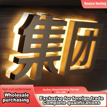 Commercial-Grade IP65 Backlit Letters for Outdoor Signage