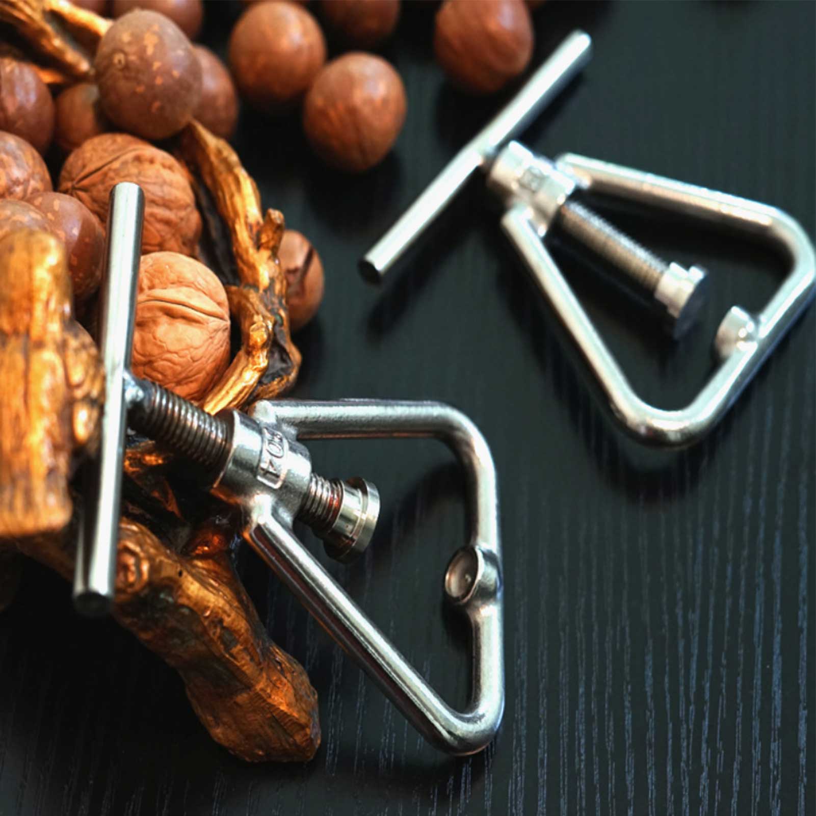 Nut Opener Machine Walnut Sheller Tool Stainless Steel Macadamia Nut Opener Opening Household Kitchen Accessories Gadgets