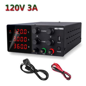 Adjustable 120V 3A DC Laboratory Regulated Lab Power Supply 30V 10A 60V 5A USB Voltage Regulator Stabilizer Switching 110V 220V