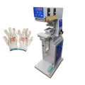 Gloves logo printing machine 1 color pad printer