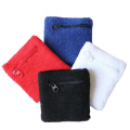 1Pcs Sweat Sports Bracelet Zipper Wrist Pouch Useful Fitness Arm Band MP3 Card Storage Bag Badminton Case Basketball Bracelet