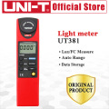 UNI-T UT381 Illuminometers Measurement FC & LUX Auto Range Data Logging Level Measuring Instruments