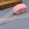 10Yard/lot 4CM Lace Ribbon Lace Trim Fabric for Wedding Decoration Sewing DIY Girls Clothing Applique Embroidered Handmade Craft