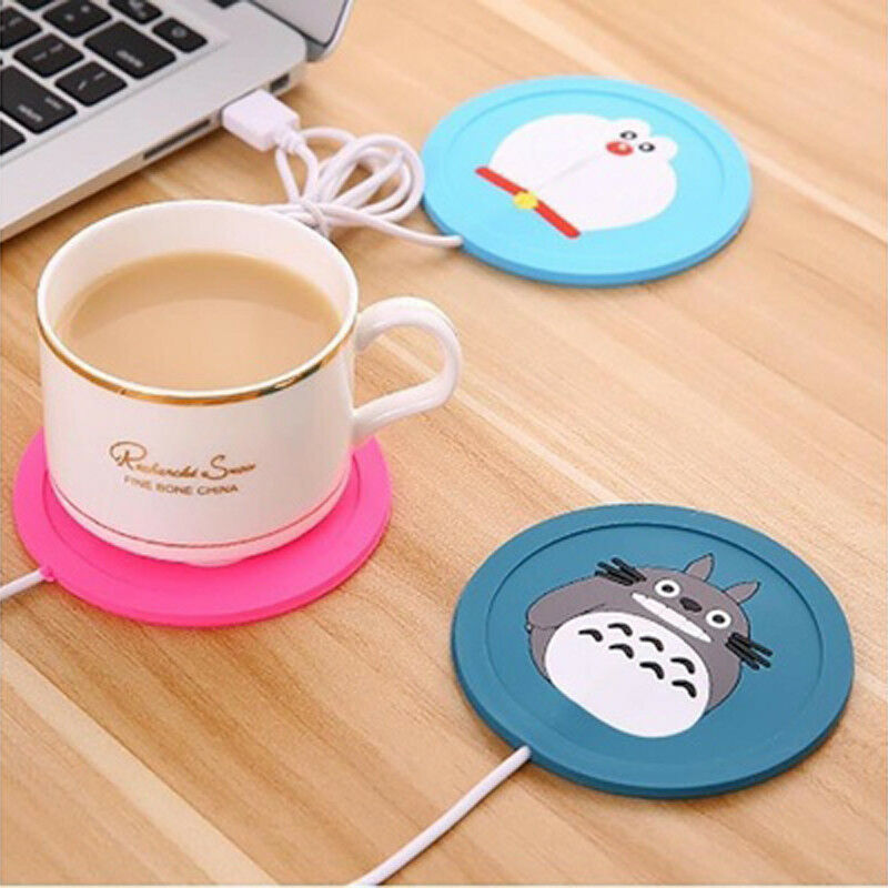 Hot Keep Warm Cups Heating USB Power Mat Warmer Pad Electric Insulation Coaster for Office Milk Coffee Tea Preservation Cup Mug