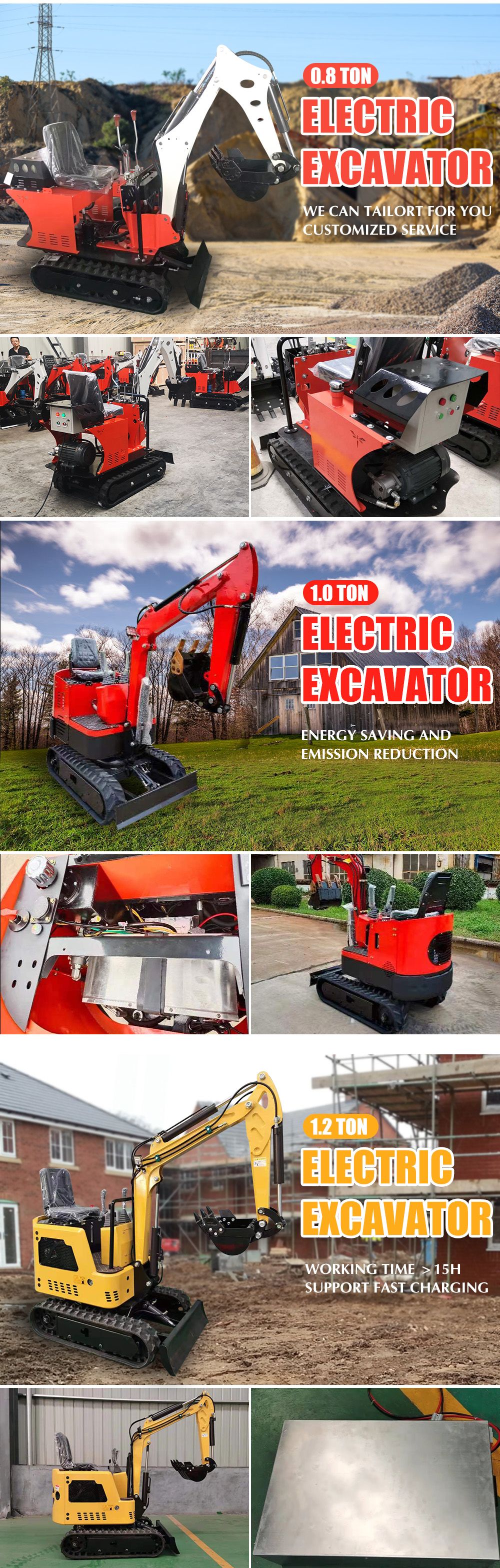 Battery Excavator Battery Excavator