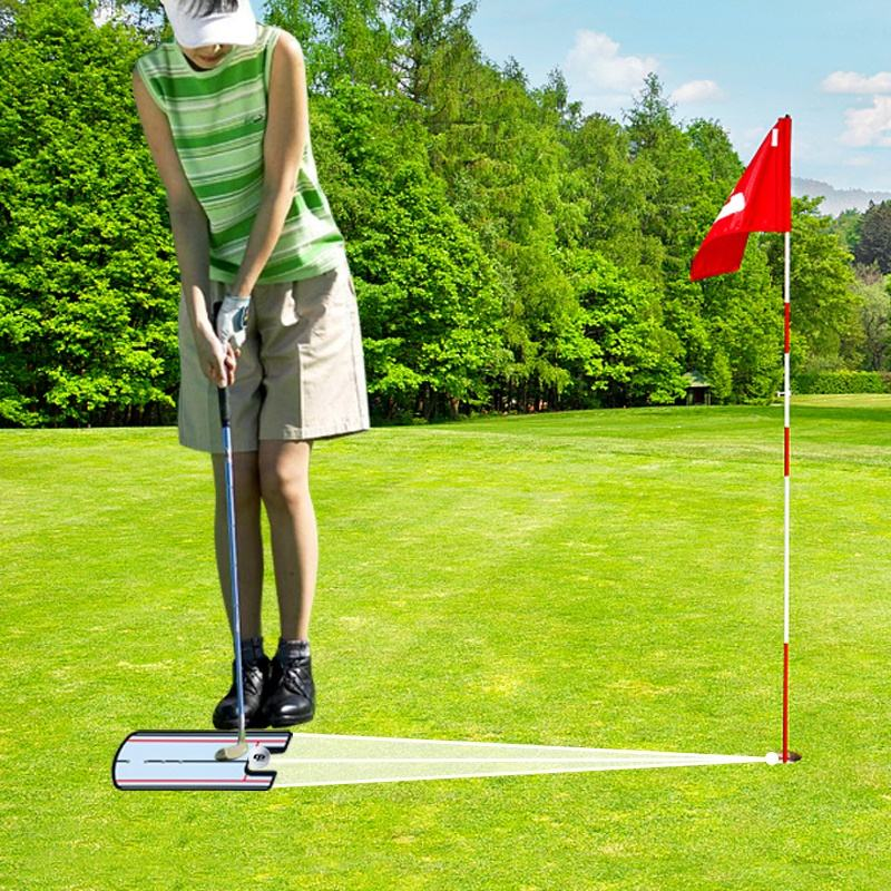 Wholesale price customized logo golf swing training aid for training with acrylic material golf putter mirror golf putter practice mirror6