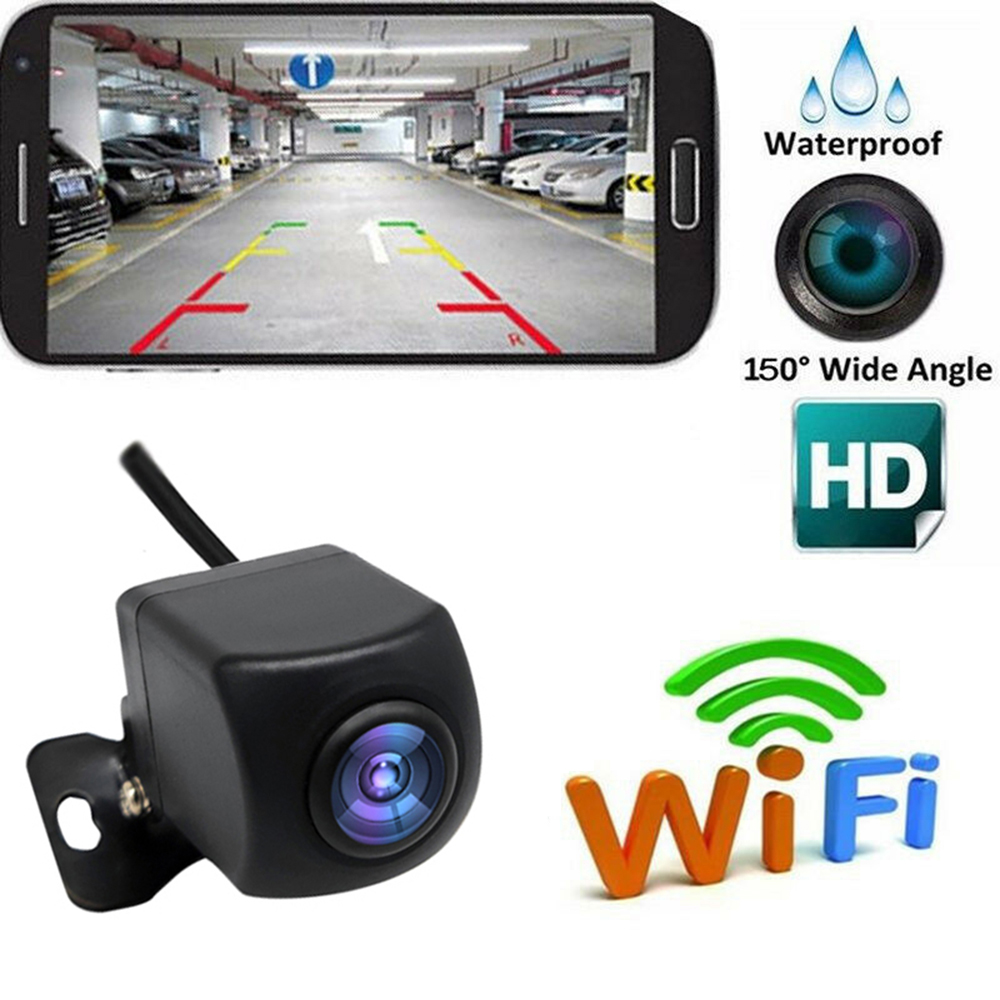 Wireless Backup Camera USB Cable HD WIFI Rear View Camera for Car, Vehicles, WiFi Backup Camera LCD Wireless Reversing Monitor
