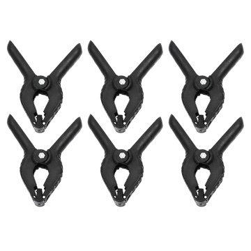 CY In stock 6PCS 4inch DIY Tools Plastic Nylon Toggle Clamps For Woodworking Spring Clip Photo Studio accessories Grampo Clamp