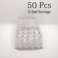 50pcs 0.3 syringe