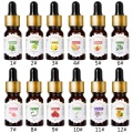 10ml Pure Natural Flower Fruit Essential Oil For Aromatherapy Organic Essential Oil Relieve Body Stress Skin Care TSLM2