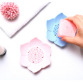 Bathroom Silicone Flexible Soap Dishes Storage Holder Soapbox Plate Tray Drain Creative Bath Tools