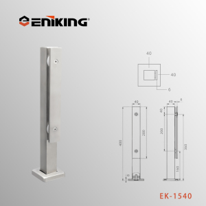 Eniking Tall Square Glass Spigot