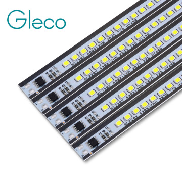20PCS x 49cm LED Bar Light 2835 SMD 72LEDs 220V Aluminum alloy PCB LED Strip For DIY lighting project don't need driver