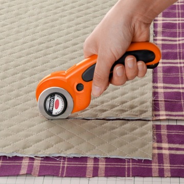 Urijk Portable Loop Rotate Sewing 45mm Premium Comfort Loop Quilting Fabric Handle Cutting Craft Tool