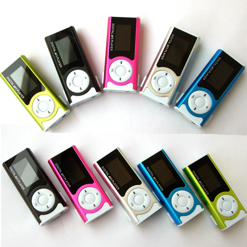 MP3 music players Sport Walkman Mini USB Clip LCD Screen MP3 Media Player Support 16GB externa Micro SD card Portable MP3 плеер