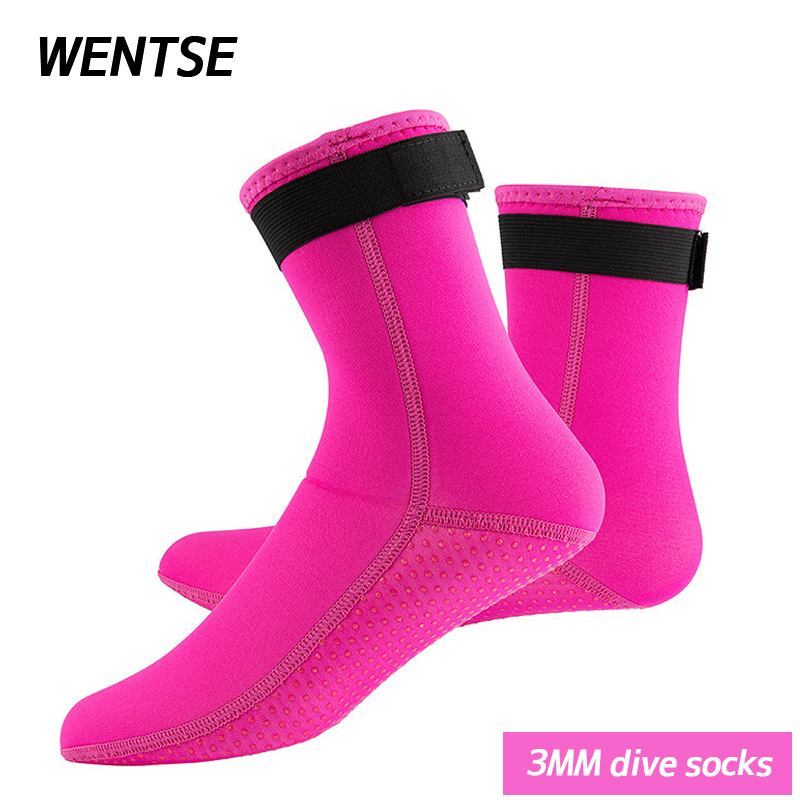 3MM Neoprene Diving Socks Boots Water Shoes Beach Booties Snorkeling swimming Wetsuit scuba Diving Surfing Shoes for Men Women