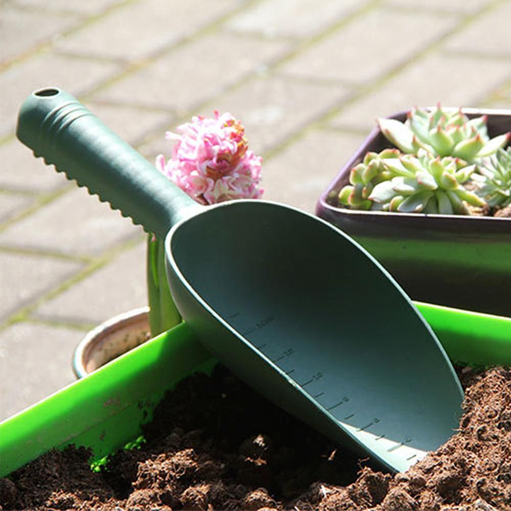 flower vegetables planting soil loosening shovel Home Gardening Tools Plastic Soil Shovels Succulent Plants Soil Shovels #20