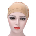 Women Floral Lace Turban Hat India Cap Muslim Hats Hairnet Chemo Cap Flower Bonnet Beanie