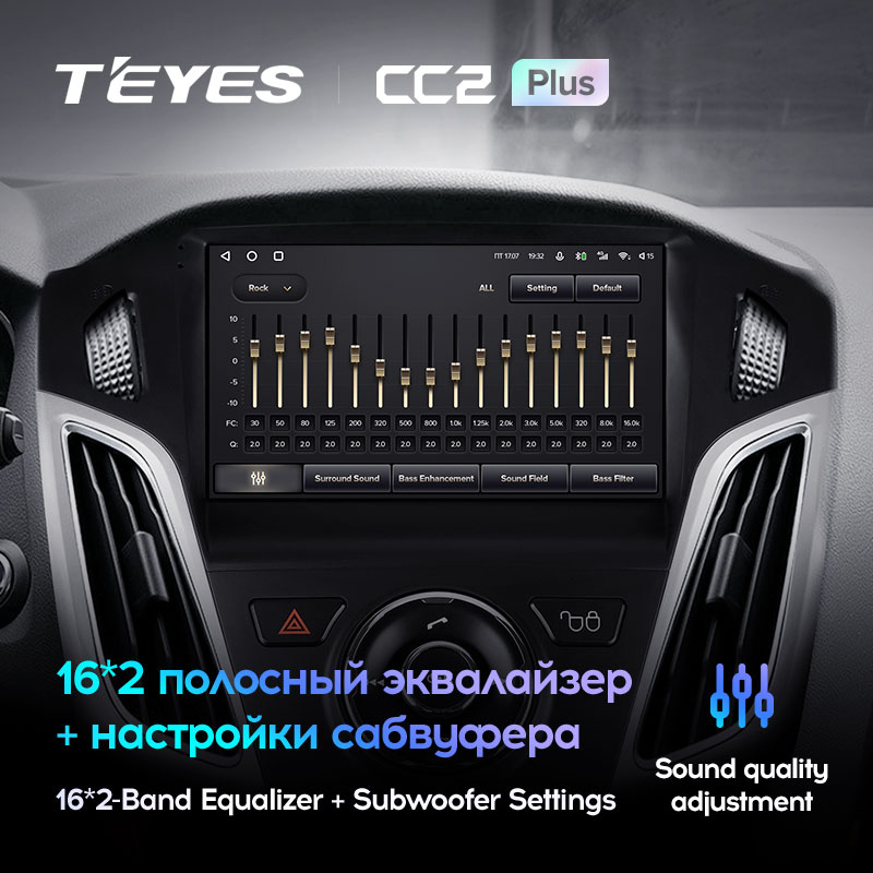 TEYES CC2L CC2 Plus For Ford Focus 3 Mk 3 2011 - 2019 Car Radio Multimedia Video Player Navigation GPS android No 2din 2 din DVD