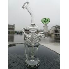cheechshop Glass Beaker Bong Showerhead Perc Recycler Dab Rig egg Water Pipes Oil Rigs Bubbler Smooth Pipe With Quartz Banger Or Bowl