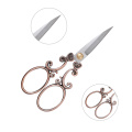 LMDZ 1pcs Retro Style Scissors Antique Cutter Cutting Embroidery Cross Stitch Sewing Tool Stainless Steel Craft Shears
