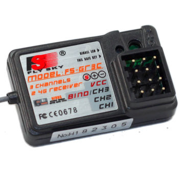 Standard FS-GR3E GR3C GT3B 2.4Ghz 3-Channel Receiver For Rc Car Auto Boat