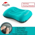 Naturehike Portable Outdoor Press inflatable Pillow Travel airplane nap noon break Inflatable Cushion Soft Neck Protective