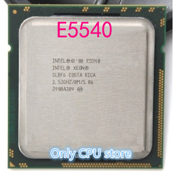 Intel Xeon CPU E5540 CPU 2.5GHz/ LGA 1366 /8MB L3 Cache/quad-CORE/80W Processor