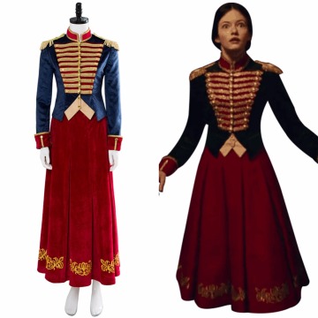 2018 The Nutcracker And The Four Realms Clara Cosplay Costume Halloween Carnival Costume Custom Made
