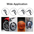 Tire Inflator Mini Portable Tire Inflation Pump USB 12V Air Compressor for Car Bicycle Tire Basketball Balloon Kayak Inflator