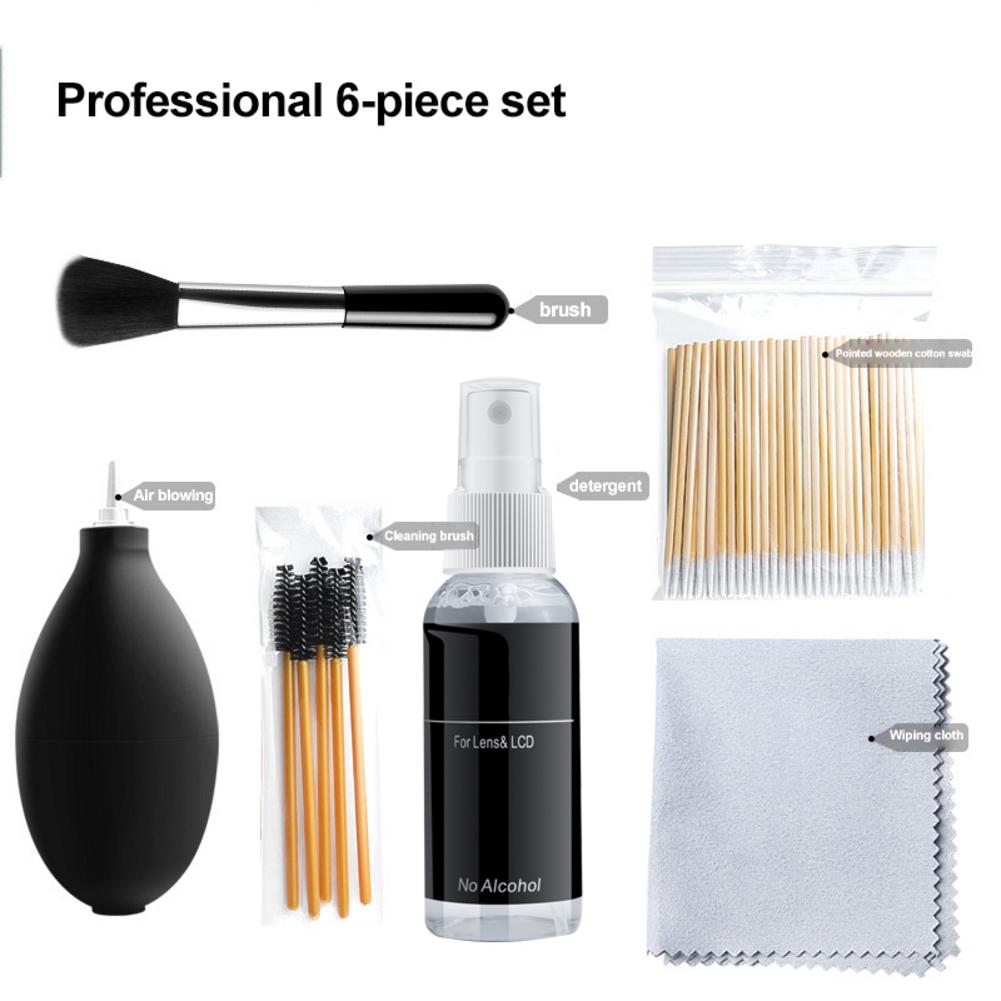 Wireless Headset Cleaning Kit +Cleaning Solution +Brush +Cleaning Mud+ Cotton Swab For Airpods Keyboard Smart Digital Equipment