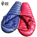 Black ice G1300 ultra-light sleeping bag-20 outdoor waterproof goose down winter sleeping bag Splicing Double Sleeping Bag