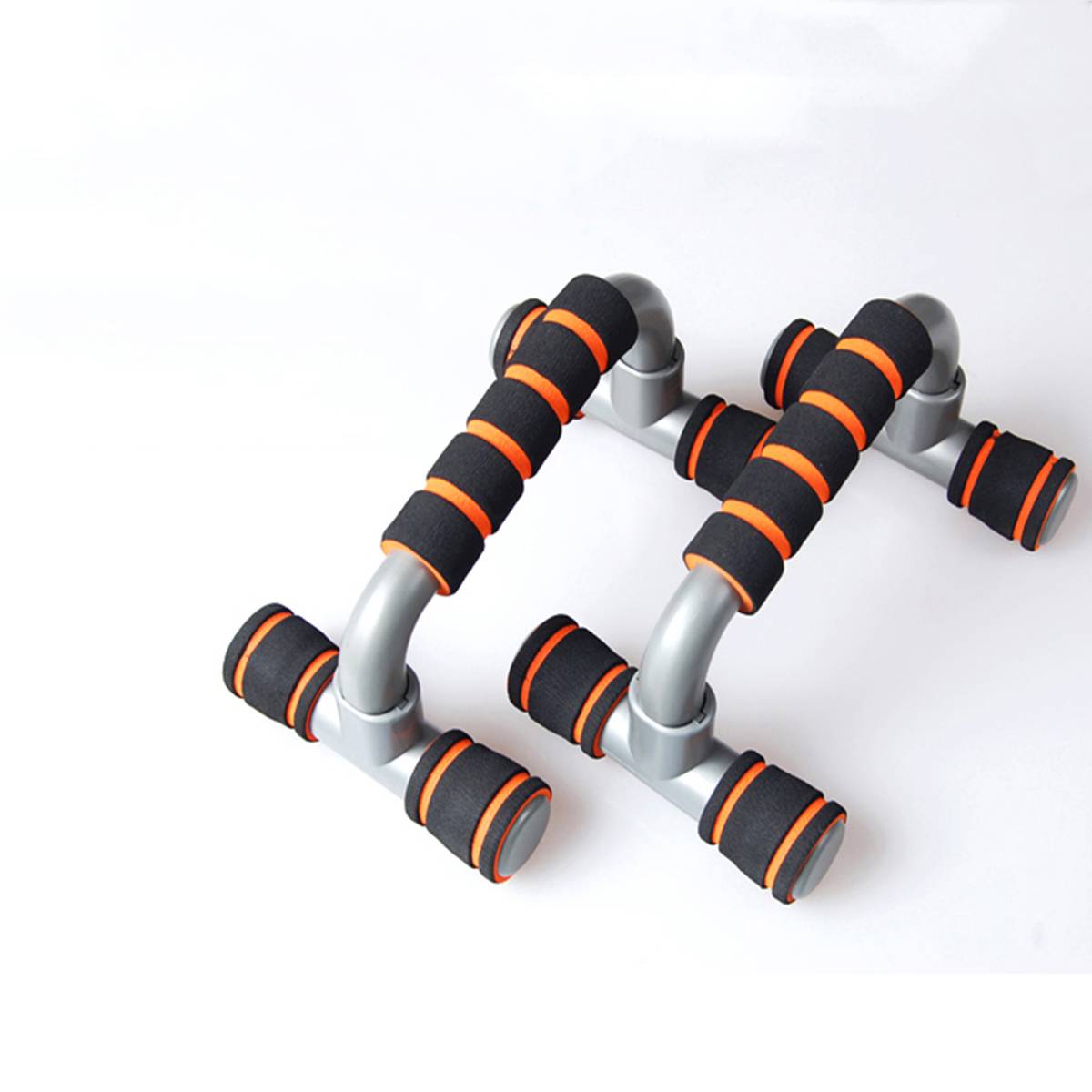 2pcs H I-shaped Fitness Push Up Bar Push-Ups Stands Tool Fitness Chest Training Exercise Sponge Hand Grip Trainer New