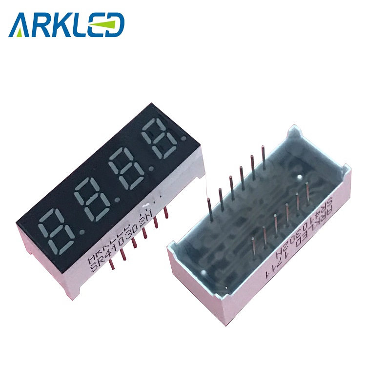 0.3 inch four digits led display PG color