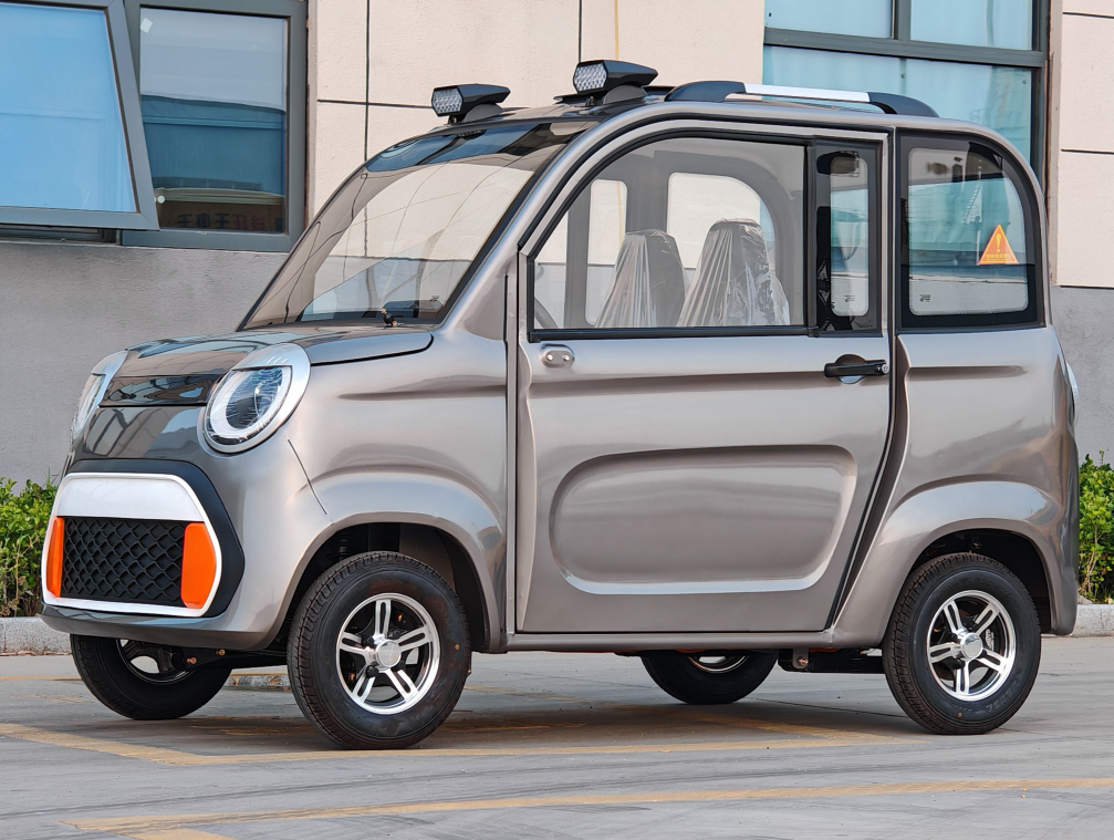Four wheeled electric vehicle