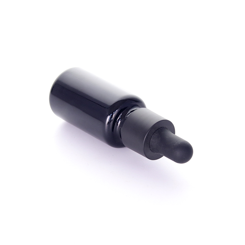 Serum Bottles With Black Matte Glass Droppers1 Jpg