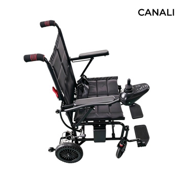 Black ECO Folding Electric Wheelchair Efficiency