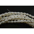 7~8mm Fresh Water Pearl Potato Rice Beads with veins on surface Fit DIY Fashion jewelry Necklace making