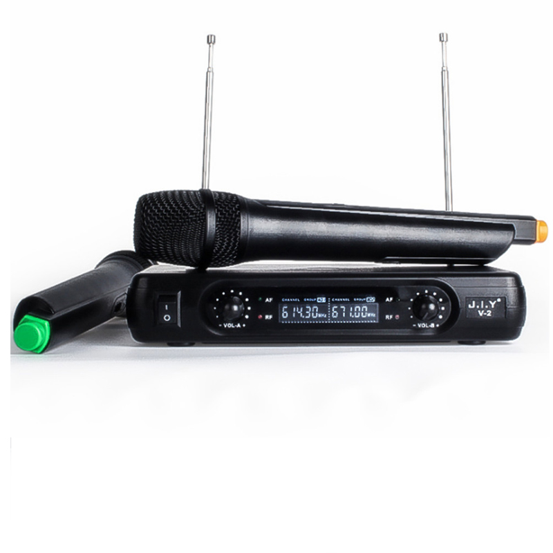 Wireless Karaoke Microphone MIC mikrofon Karaoke player KTV Karaoke Echo System Digital Sound Audio Mixer Singing Machine MICV2+