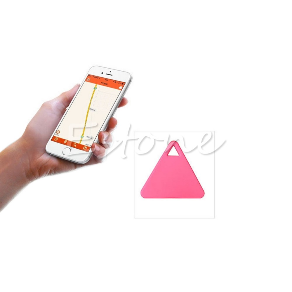 Portable Hot Bluetooth Tracker GPS Locator Antilost Tag Alarm For Car Pets Child Black