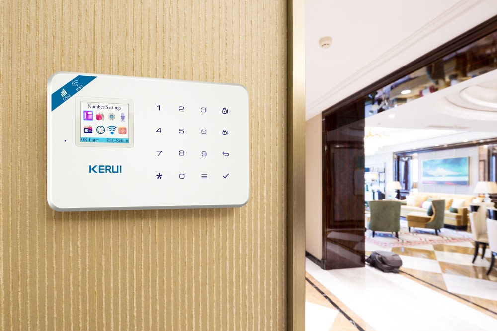 KERUI W18 Control Panel WIFI GSM SMS Home Burglar Security Alarm System