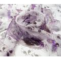 The new main purple kidney bean silk chiffon dress DIY tailor fashion scarf fabric