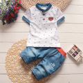 Infant clothes toddler summer baby boys clothing sets 2pcs fashion style clothes sets boys summer set