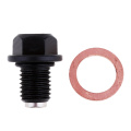 1 Pcs Magnetic Oil Drain Plug Sump Drain Nut M14 Aluminium Oil Drain Bolt Screw Oil Sump Drain Plug For Yamaha Honda Etc