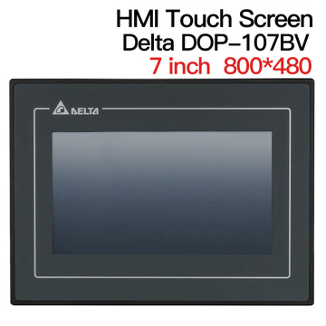 7'' Inch Delta DOP-107BV HMI Touch Screen Human Machine Interface Display Replace DOP -B07S411 DOP-B07SS411 B07S410 Data Cable