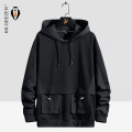 Men Hoodies Sweatshirts 5XL 6XL 7XL 8XL Plus Size Black 68% Cotton Streetwear Hooded Sportswear Male 2020 Spring Autumn Hip Hop