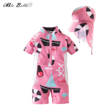 Fashion Kids Swimsuits Fitness Bathing Baby Girl Summer Print Children Swimwear For Boys Swimmable Kids Swimwear For Girls