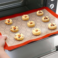 Large 42*29.5cm Silicone Dough Mat Bakeware Macaron Pastry Oven Pasta Tool Baking Sheet Tray Liner Mat Cake Pad